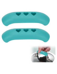 Funda de Mango de Silicona Dioche 2 Pcs Resistente al Calor