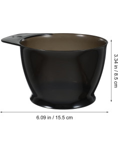 Juego de Cuencos para Tinte de Cabello SHERCHPRY 2 Pcs Antideslizante 2