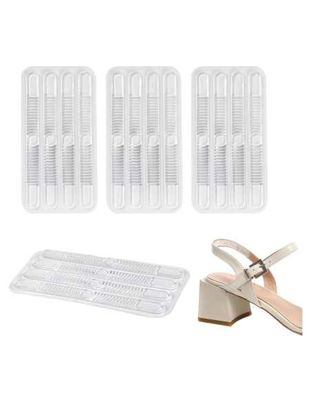 16 Agarre de Correa Antideslizante Gel Invisible para Tacones