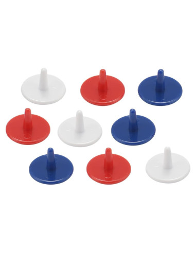 50 Marcadores de Pelota de Golf Cauaoa 1.8 cm Color Aleatorio