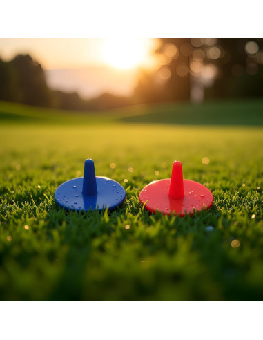 50 Marcadores de Pelota de Golf Cauaoa 1.8 cm Color Aleatorio