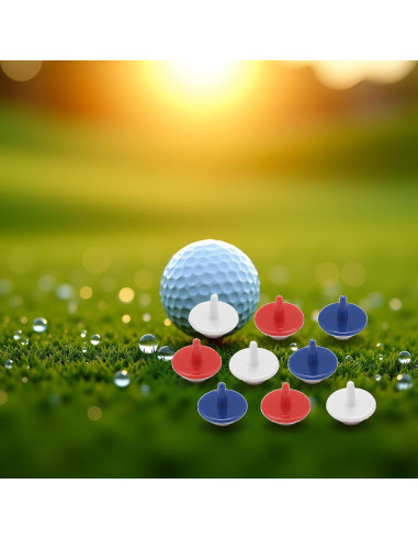 50 Marcadores de Pelota de Golf Cauaoa 1.8 cm Color Aleatorio