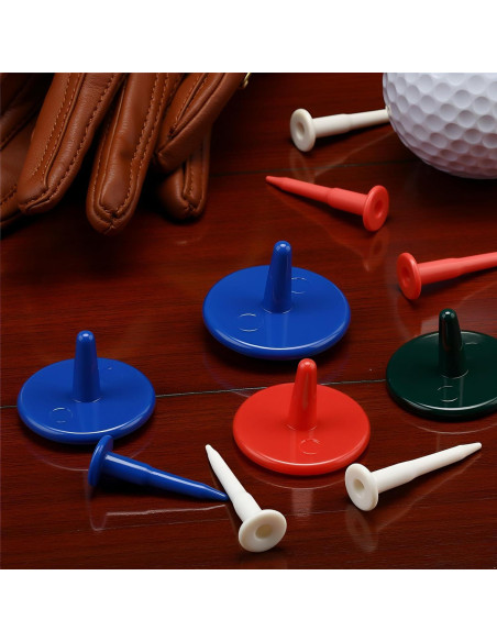 50 Marcadores de Pelota de Golf Cauaoa 1.8 cm Color Aleatorio