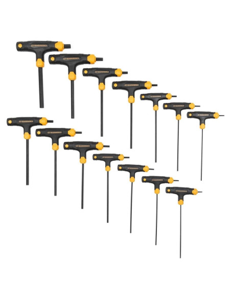 Juego de Llaves Hexagonales T-Handle GEARWRENCH 14 Piezas