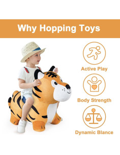 Tigre Saltarín iPlay, iLearn Inflable para Niños 0.68 kg 2