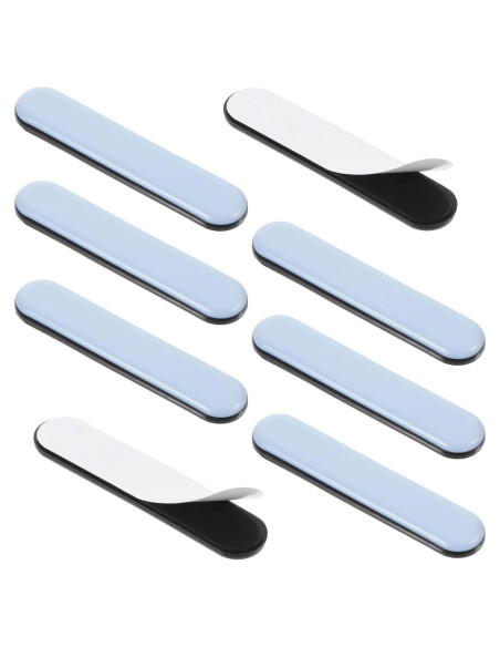 8 Deslizadores de Muebles Exircy Autoadhesivos 75x15.5mm