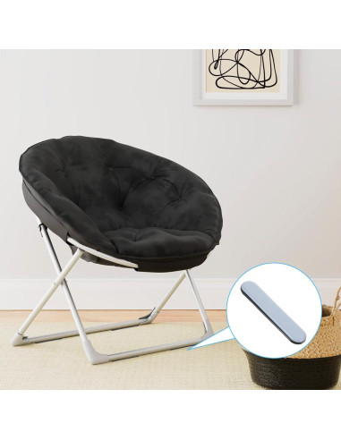 8 Deslizadores de Muebles Exircy Autoadhesivos 75x15.5mm