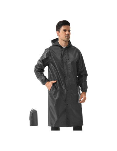 Abrigo de Lluvia Largo Hombre iCreek X-Large Impermeable
