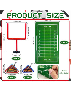 Juego de Fútbol de Mesa 2 Sets XIPEGPA SH-24KFT-LXX 2