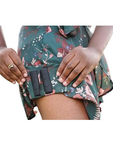 Pesas para Vestidos Dress Downs Reutilizables 4 Pzas Negro