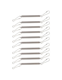 10 Clips de Resorte Zhuluck para Botellas de Agua Mascotas