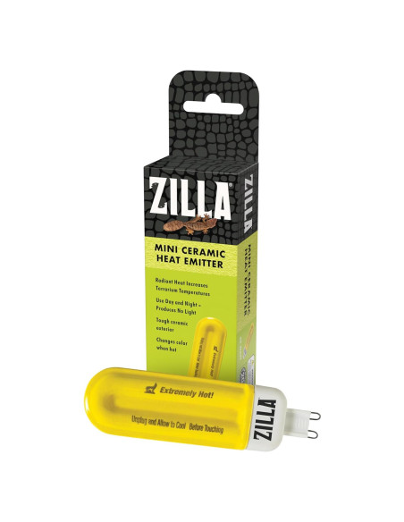 Emisor de Calor Cerámico Zilla 50W para Terrarios