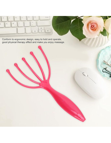 Garra Masajeadora de Cabeza Agatige - Estimula Crecimiento Cabello