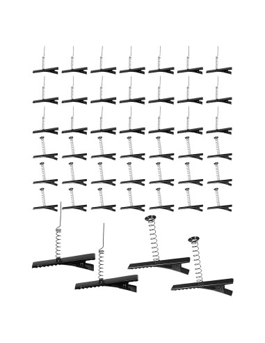 100 Clips de Metal en Forma de Pato Waaqkid para DIY