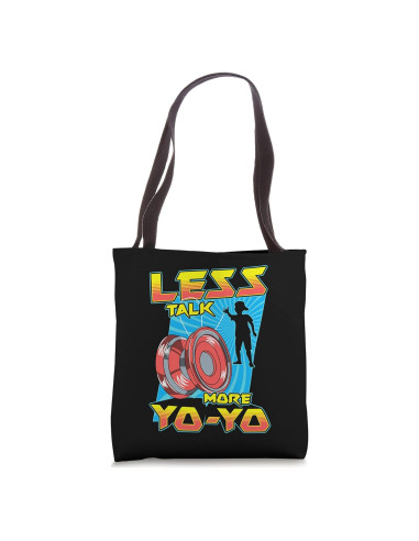 Bolsa Tote Love Yoyo 40.6 cm con Asas de Algodón