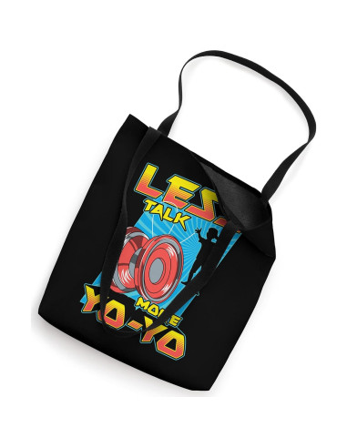 Bolsa Tote Love Yoyo 40.6 cm con Asas de Algodón