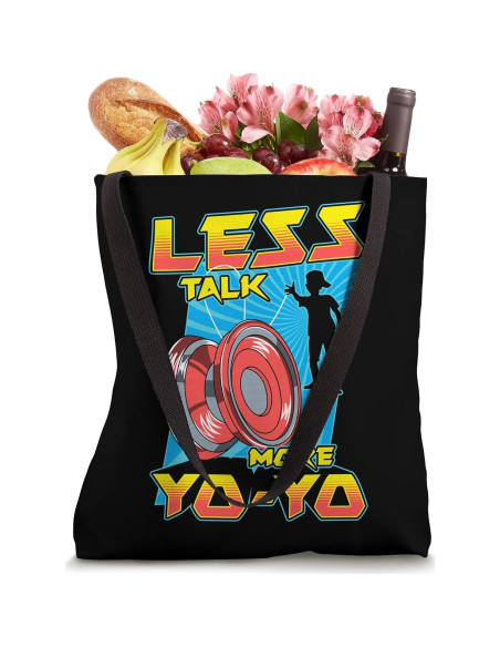 Bolsa Tote Love Yoyo 40.6 cm con Asas de Algodón