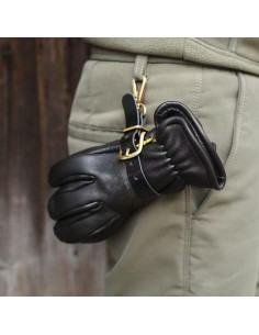 Guantes de Trabajo OLSON DEEPAK de Cuero de Vaca Impermeables 2