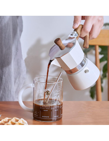 Cafetera Moka Conyee 3 Tazas 150 ml Manual Aluminio