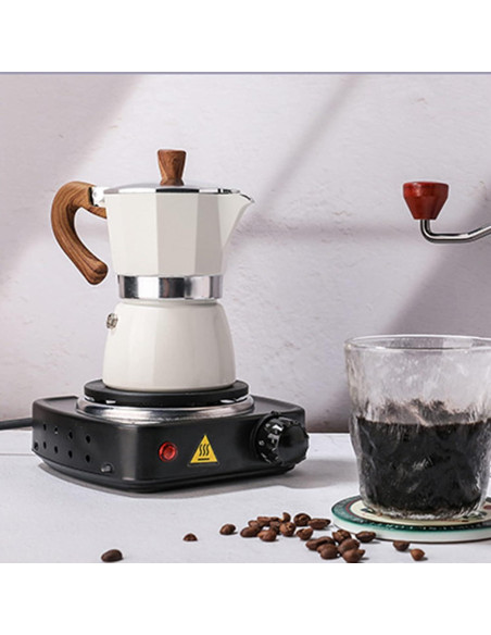 Cafetera Moka Conyee 3 Tazas 150 ml Manual Aluminio