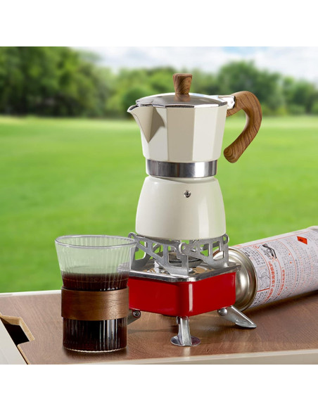 Cafetera Moka Conyee 3 Tazas 150 ml Manual Aluminio