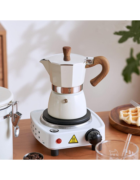 Cafetera Moka Conyee 3 Tazas 150 ml Manual Aluminio