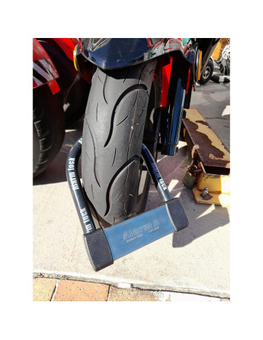 Candado U Lock Antirrobo ENZZONE con Alarma 16mm Acero Inoxidable