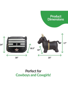 Toro Inflable Lil Bucker Big Country Toys + Chute PBR 2