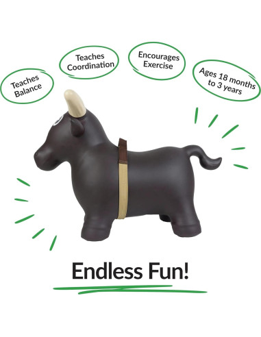 Toro Inflable Lil Bucker Big Country Toys + Chute PBR