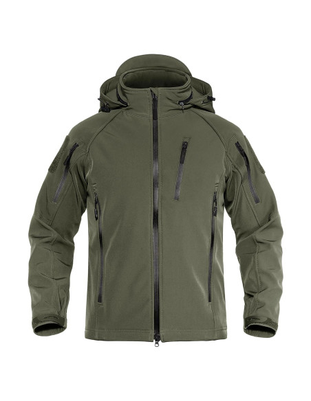 Chaqueta Táctica de Invierno TACVASEN para Hombre XX-Large Verde