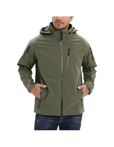 Chaqueta Táctica de Invierno TACVASEN para Hombre XX-Large Verde