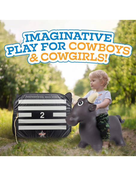 Toro Inflable Lil Bucker Big Country Toys + Chute PBR