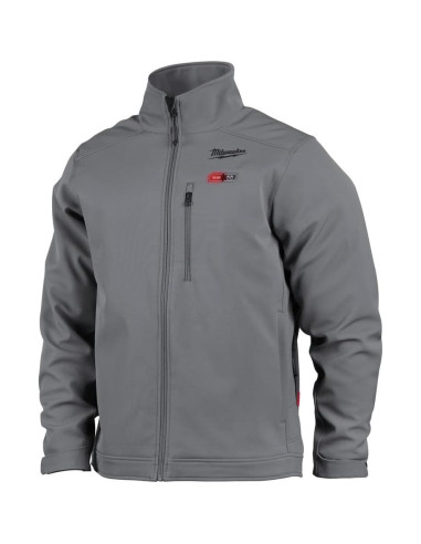 Chaqueta Térmica Sin Cable Milwaukee M12 TOUGHSHELL Gris