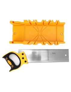 Caja de Inglete Ejoyous con Sierra de 35 cm para Carpintería