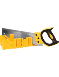 Caja de Inglete Ejoyous con Sierra de 35 cm para Carpintería 2