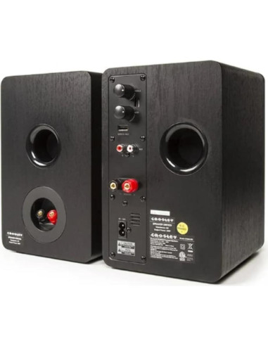 Altavoces Estéreo Bluetooth Crosley S100A-BK 60W Negro (Par)