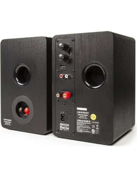 Altavoces Estéreo Bluetooth Crosley S100A-BK 60W Negro (Par)