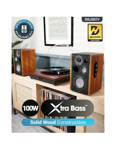 Altavoces de Estantería Majority D100 Activos 100W Bluetooth 5.3 2