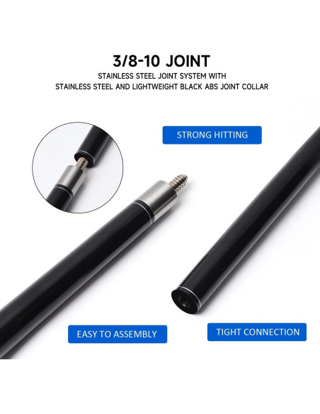 Palo de Billar GSE Juegos y Deportes 58" Fibra de Vidrio 510g-600g