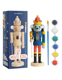 Cascanueces de Madera para Pintar EL TWIDDLERS 20 cm DIY