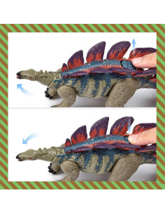 Juego de Parque de Dinosaurios EKU Stegosaurus 22x32cm 2