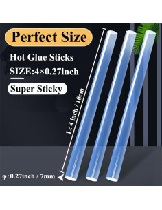 Palitos de Pegamento Caliente MONVICT 200 Unidades 10.16 cm 2