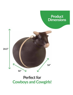 Toro Saltarín Big Country Toys 40 cm para Niños 3+ 2