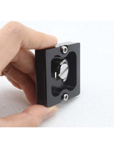 2 Placas de Liberación Rápida 40mm Micro Traders para Cámara