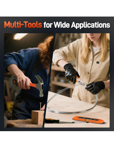 Juego de Taladro Inalámbrico 20V COMOWARE 171 Piezas