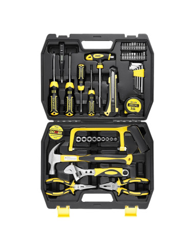 Juego de Herramientas DOWELL 49 Piezas con Caja de Almacenamiento