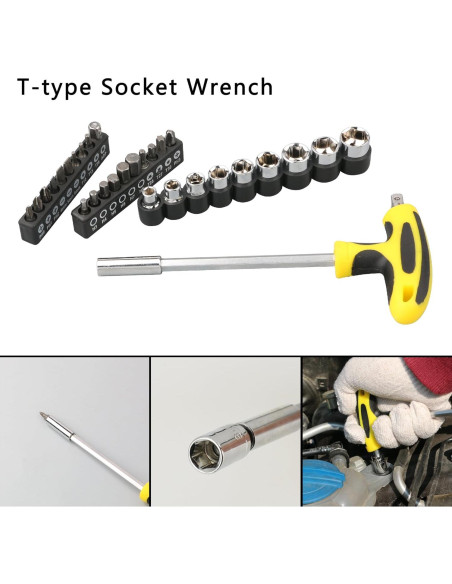 Juego de Herramientas DOWELL 49 Piezas con Caja de Almacenamiento