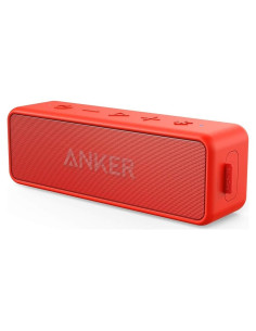 Anker SoundCore 2 Altavoz Bluetooth Portátil Rojo IPX7 24H