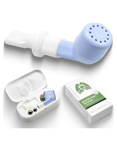 Entrenador de Respiración BOKANG con Válvula Flutter y 3 Bolas