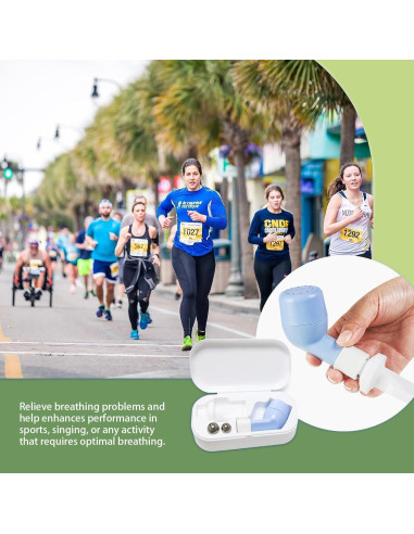 Entrenador de Respiración BOKANG con Válvula Flutter y 3 Bolas